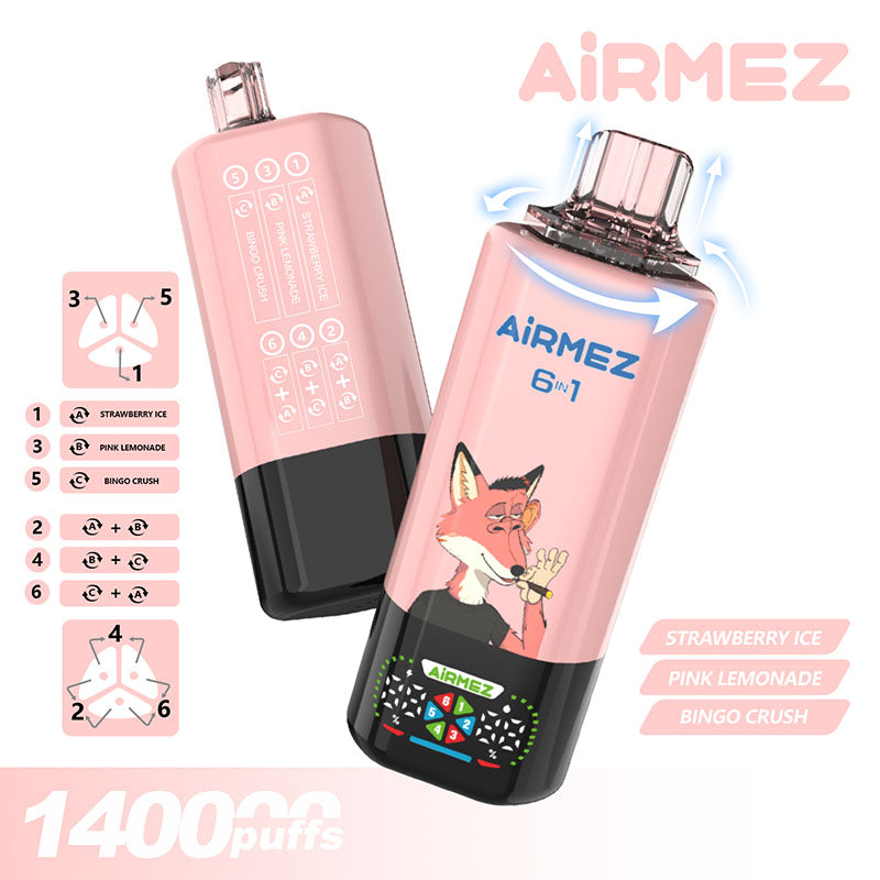 Airmez 140000 Puffs 6in1 Disposable Vape