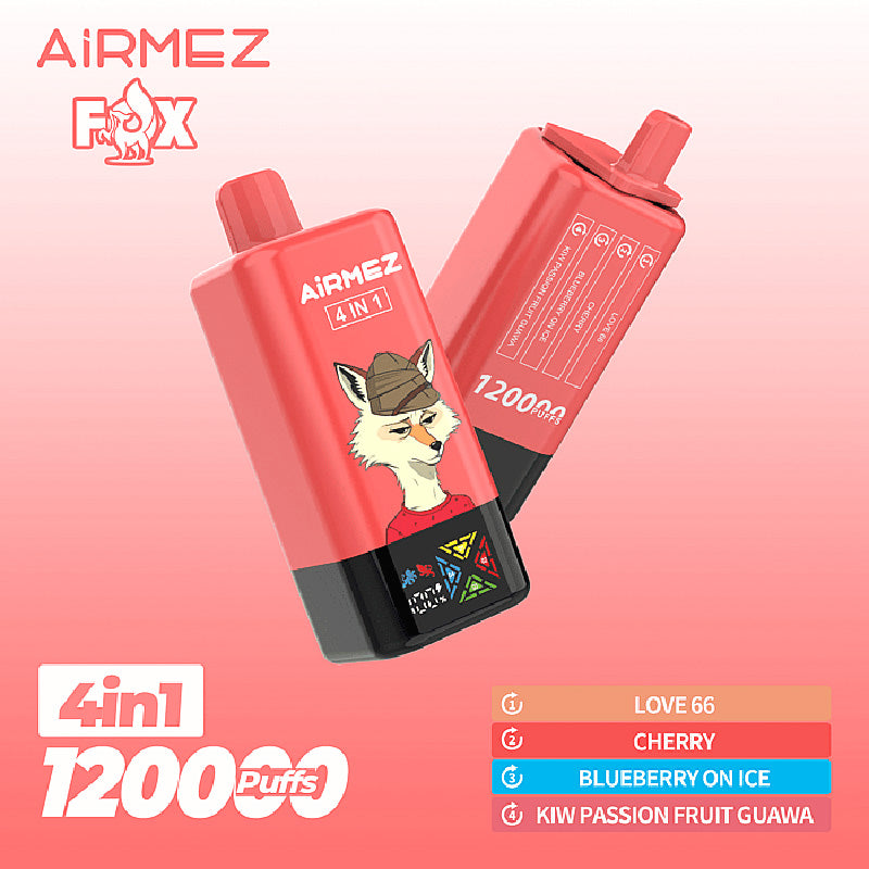 Airmez Fox 120000 Puffs 4in1 Disposable Vape
