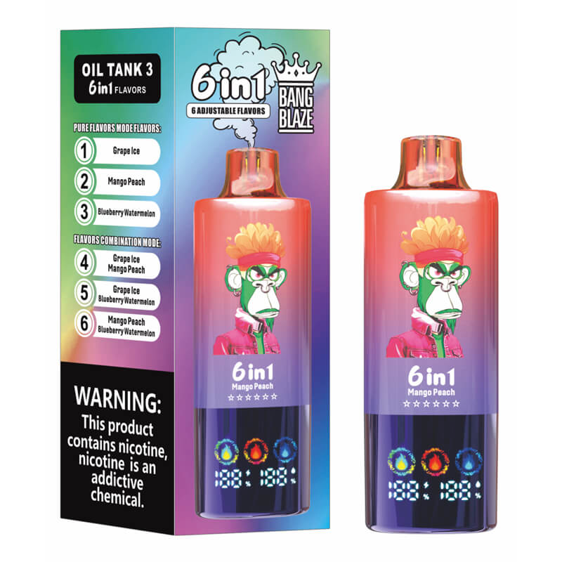 Bang Blaze 100000 Puffs 6in1 Disposable Vape