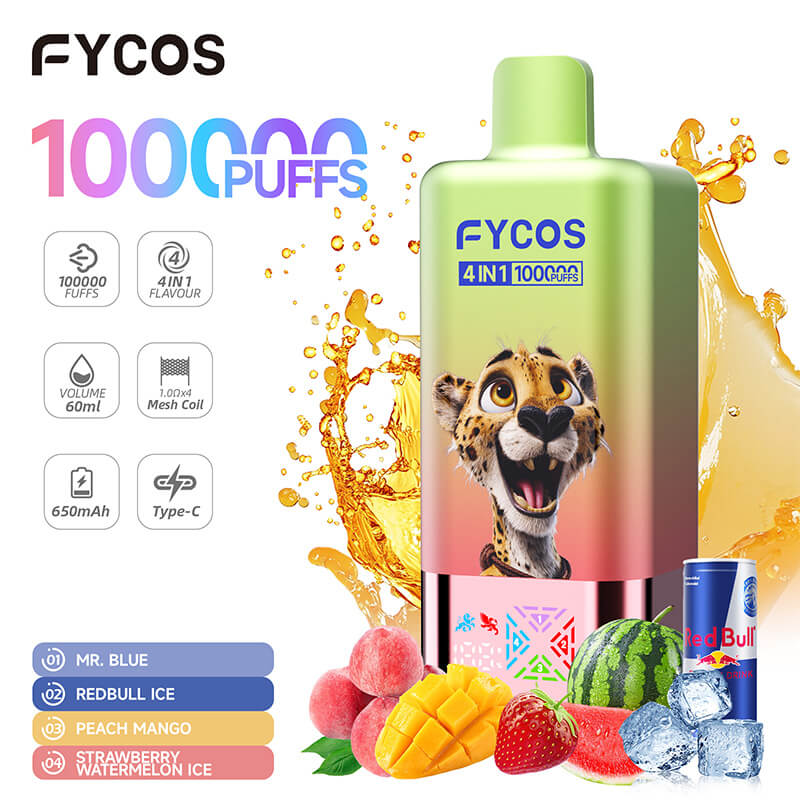 FYCOS 100000 Puffs 4in1 Disposable Vape