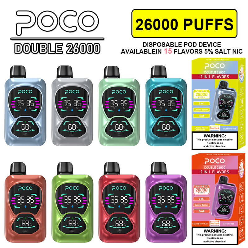 POCO DB 26000 Puffs Dual Flavors Disposable Vape