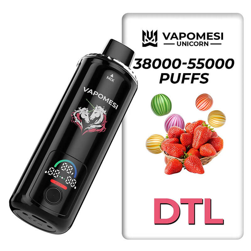 Vapomesi Unicorn 55000 Puffs DTL Disposable Vape