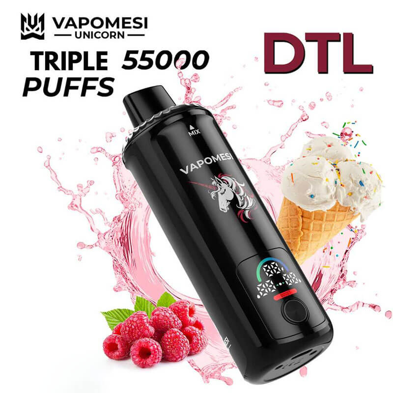 Vapomesi Unicorn 55000 Puffs DTL Disposable Vape