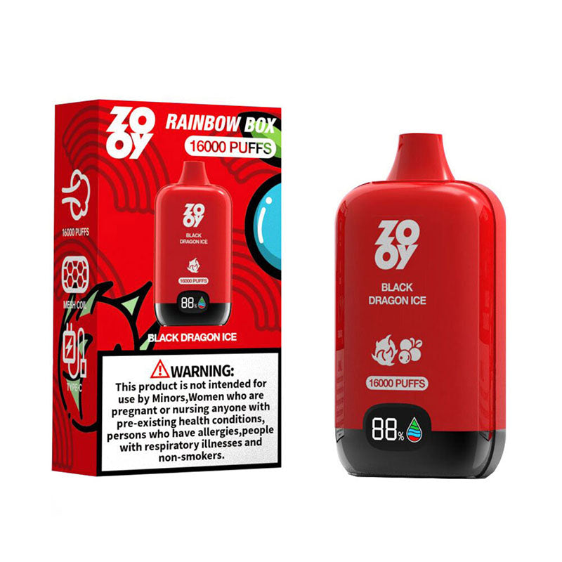 Zooy Rainbow 16000 Puffs Disposable Vape