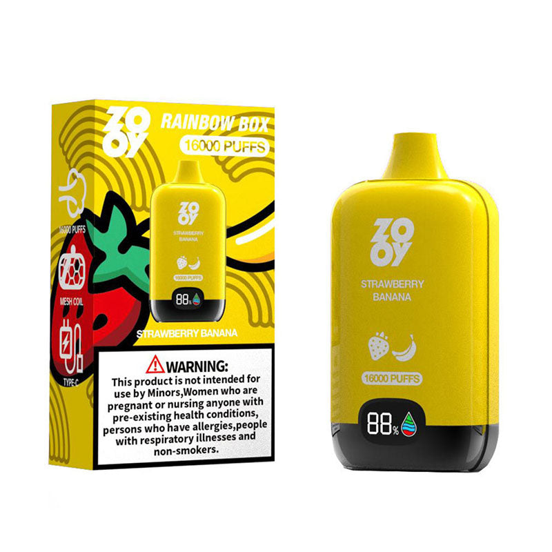 Zooy Rainbow 16000 Puffs Disposable Vape