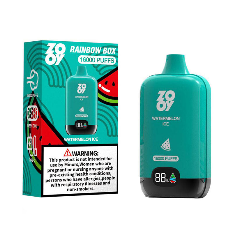 Zooy Rainbow 16000 Puffs Disposable Vape