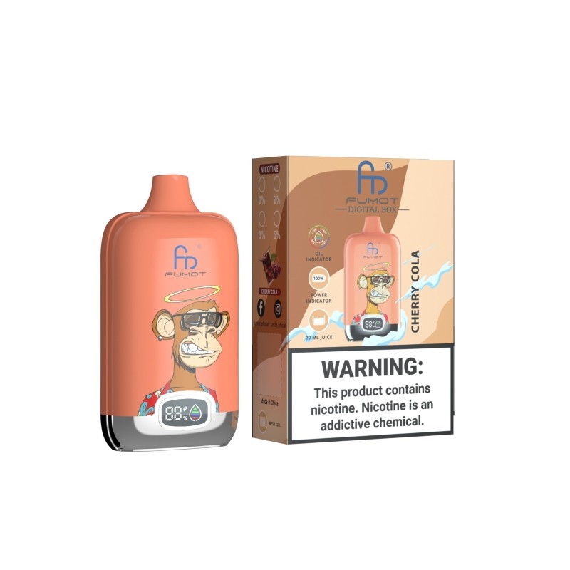 Fumot Digital Box 12000 Puffs Disposable Vape