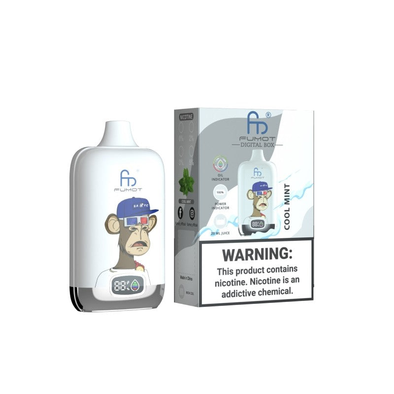 Fumot Digital Box 12000 Puffs Disposable Vape