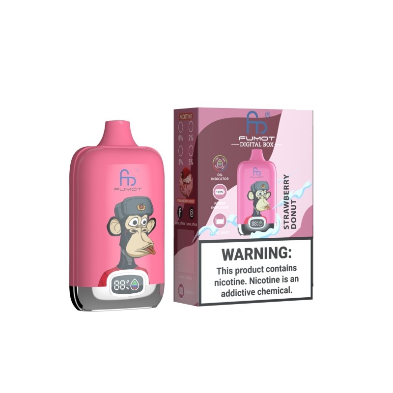 Fumot Digital Box 12000 Puffs Disposable Vape