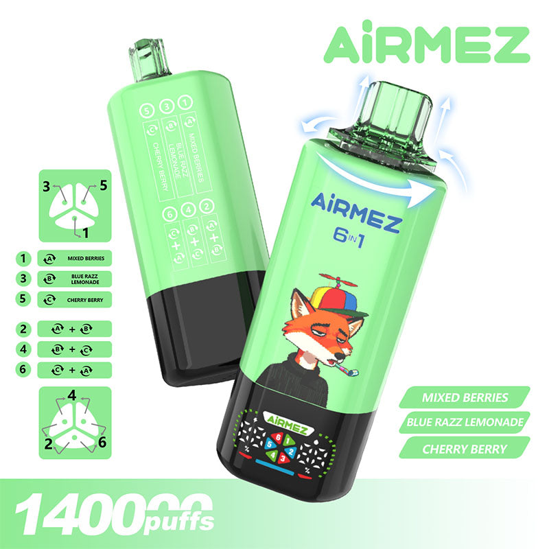 Airmez 140000 Puffs 6in1 Disposable Vape