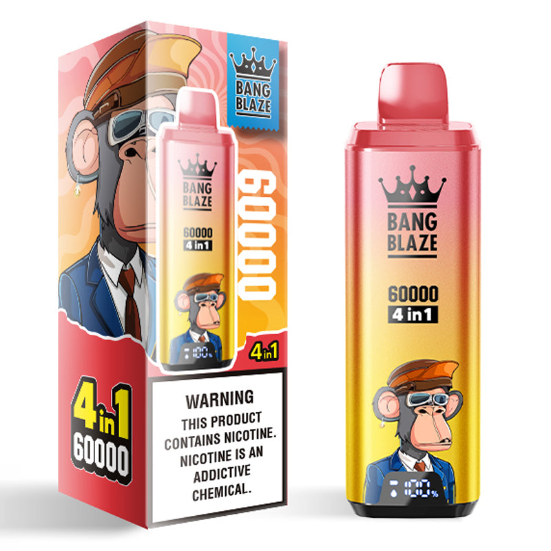 Bang Blaze 60000 Puffs 4in1 Flavors Disposable Vape