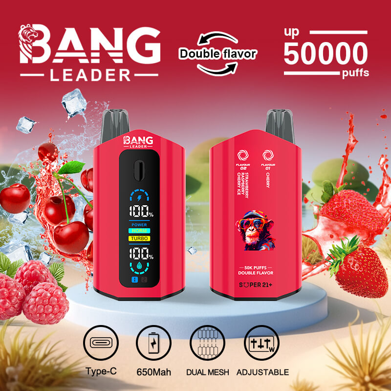 Bang Leader 50000 Puffs Dual Flavors Disposable Vape