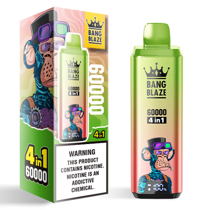 Bang Blaze 60000 Puffs 4in1 Flavors Disposable Vape