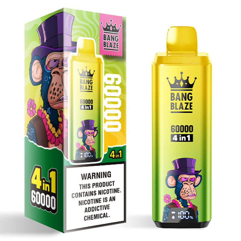 Bang Blaze 60000 Puffs 4in1 Flavors Disposable Vape