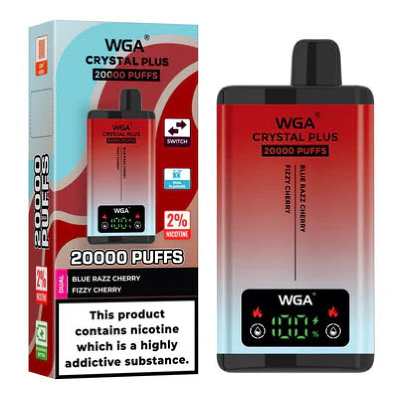 WGA Crystal Plus 20000 Puffs Dual Flavors Monouso Vape