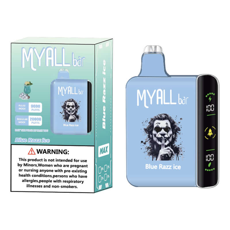 Blue Razz Ice MYALL Bar 20000 Puffs Vape monouso