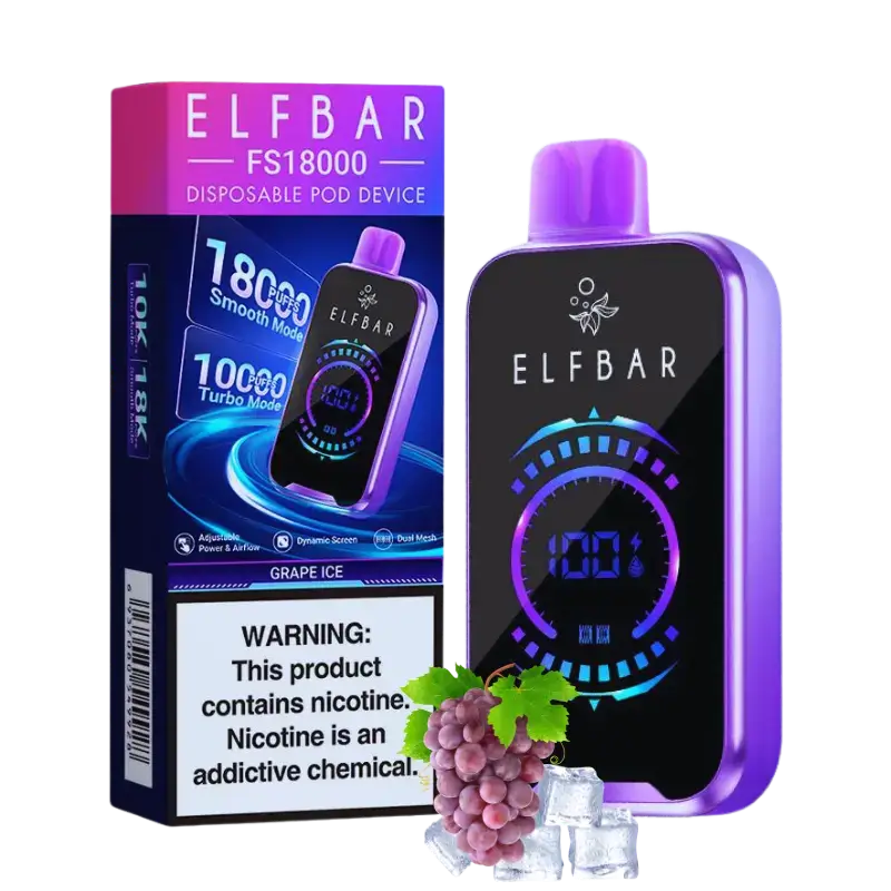 ELFBAR FS 18000 monouso Vape 18000 tiri