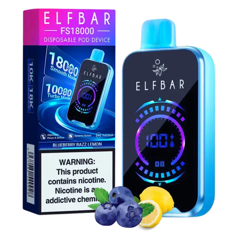 ELFBAR FS 18000 monouso Vape 18000 tiri