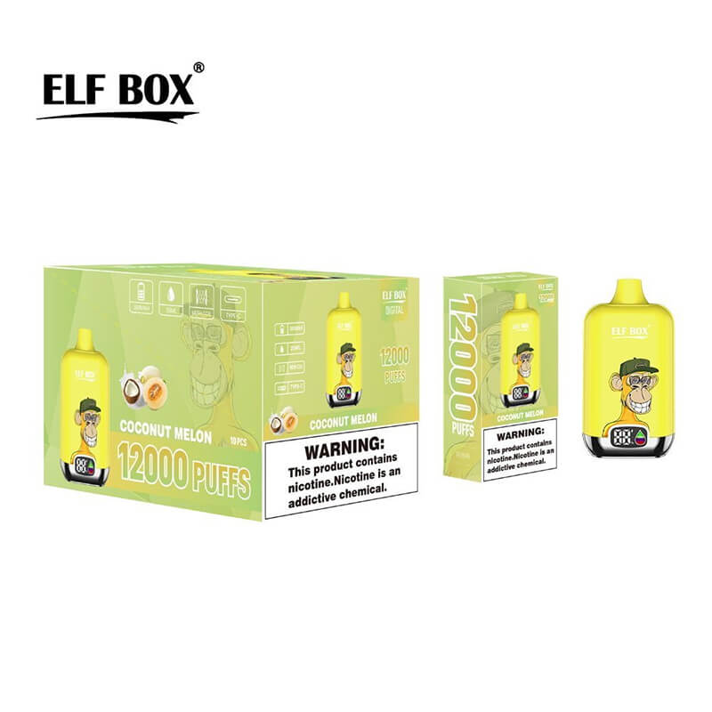 ELF BOX Digital 12000 Disposable Vape
