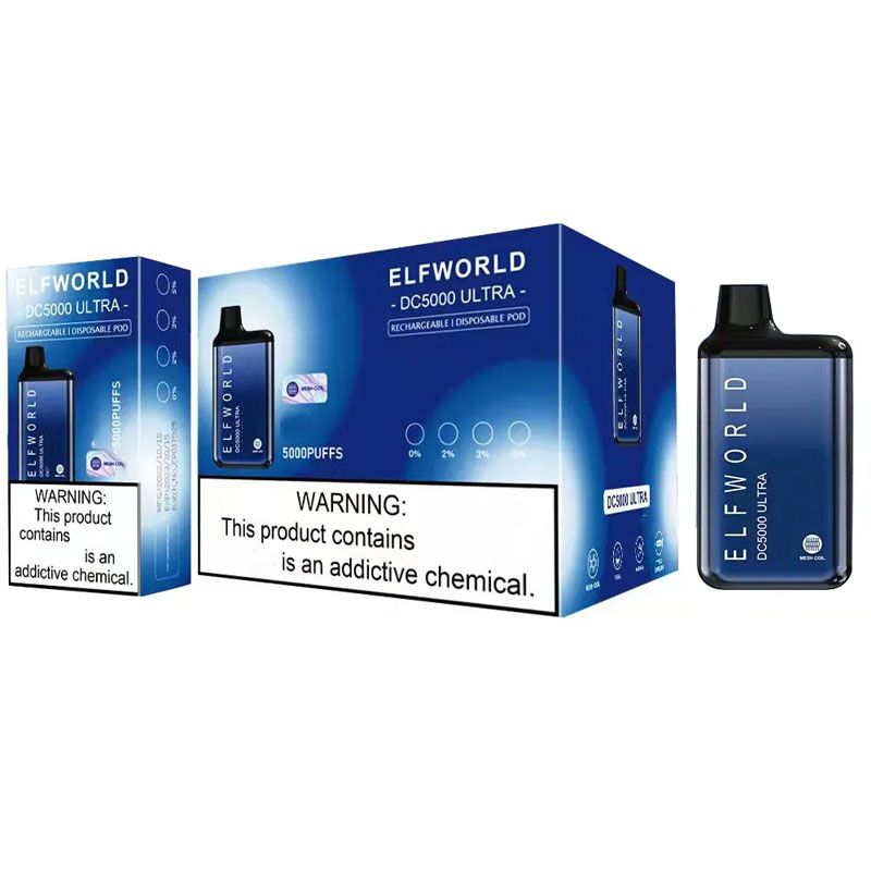 ELFWORLD DC 5000 ULTRA Disposable Vape