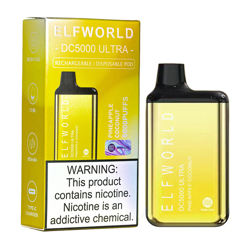 ELFWORLD DC 5000 ULTRA Disposable Vape