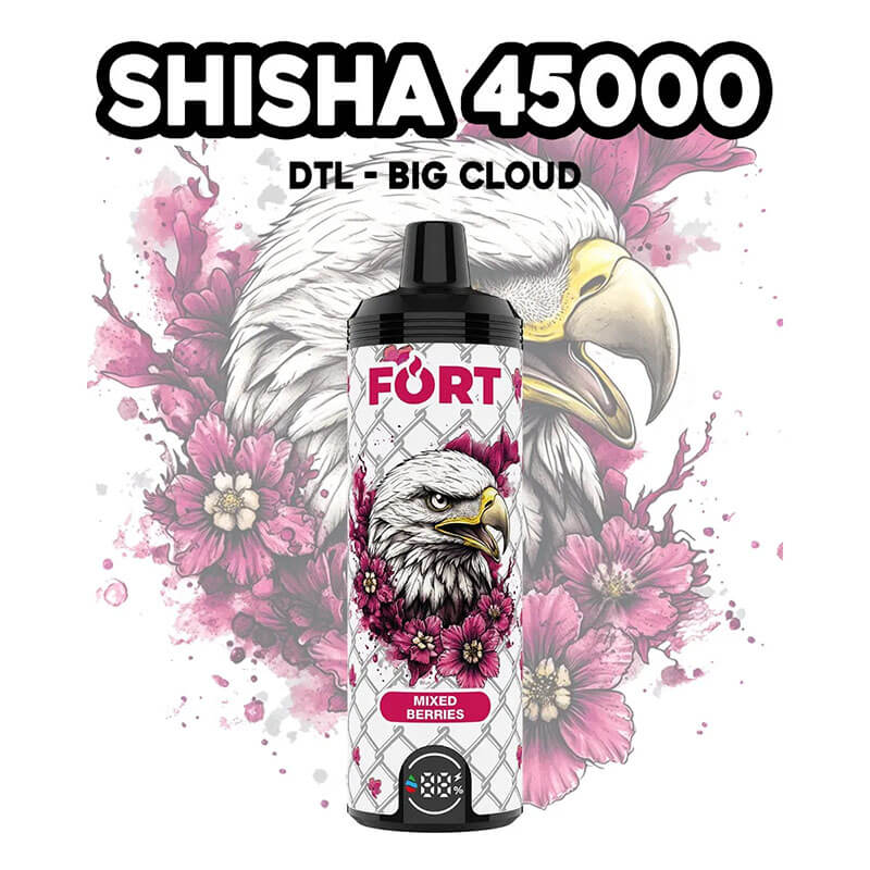 Fort Shisha Hookah 45000 Puffs Disposable Vape