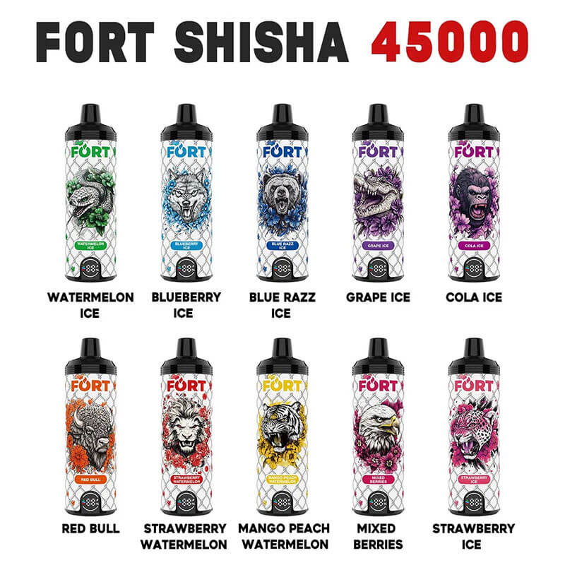 Fort Shisha Hookah 45000 Puffs Disposable Vape