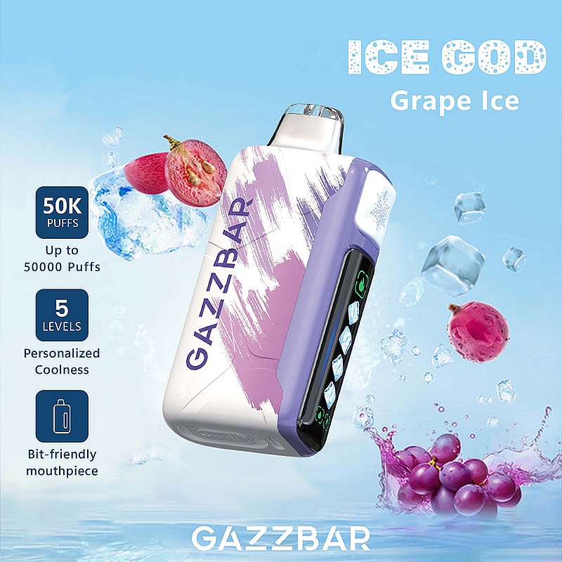 Gazzbar Ice God 50000 Puffs Disposable Vape