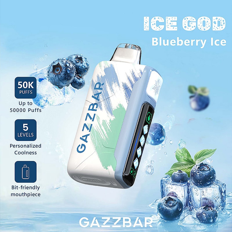 Gazzbar Ice God 50000 Puffs Disposable Vape