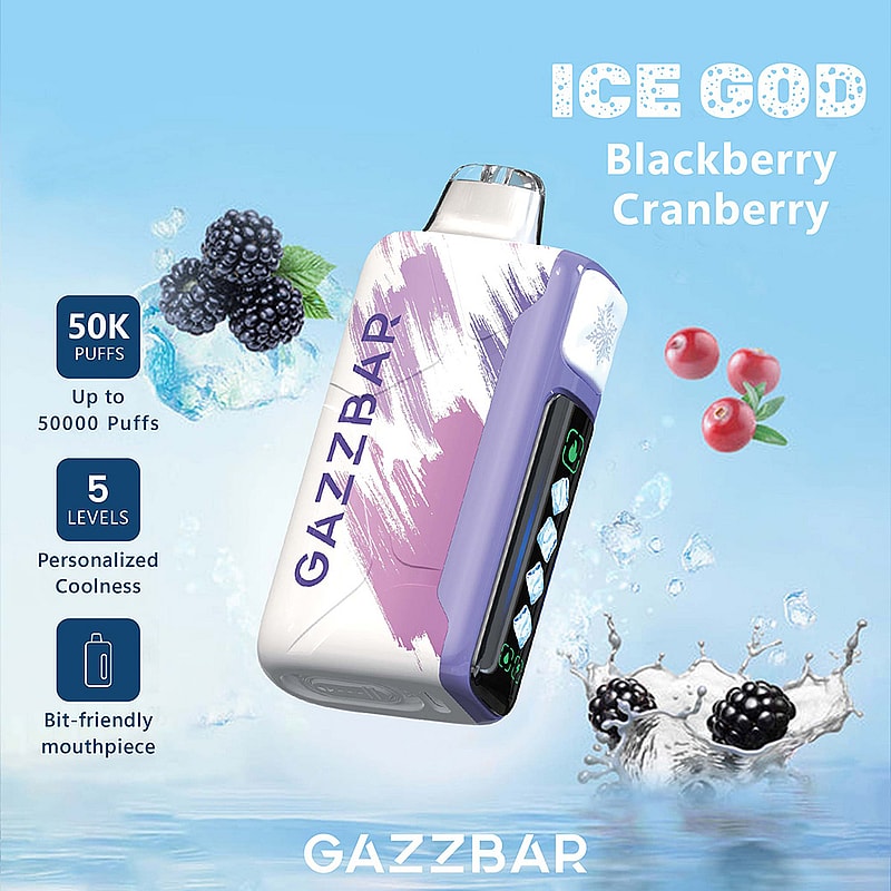 Gazzbar Ice God 50000 Puffs Disposable Vape