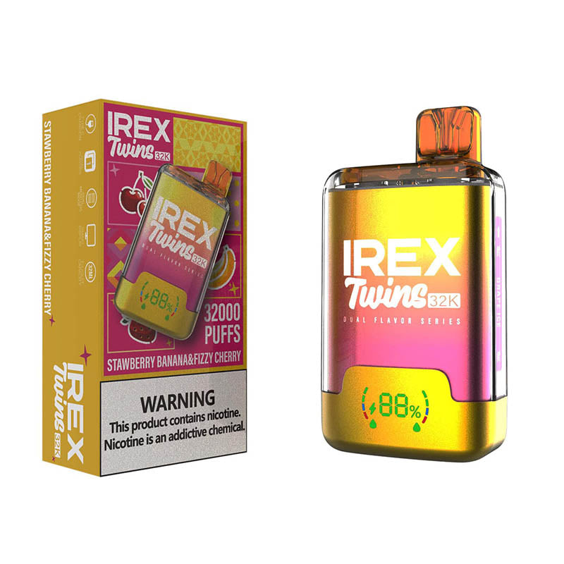 IREX TWINS 40000 Puffs Dual Flavors Disposable Vape