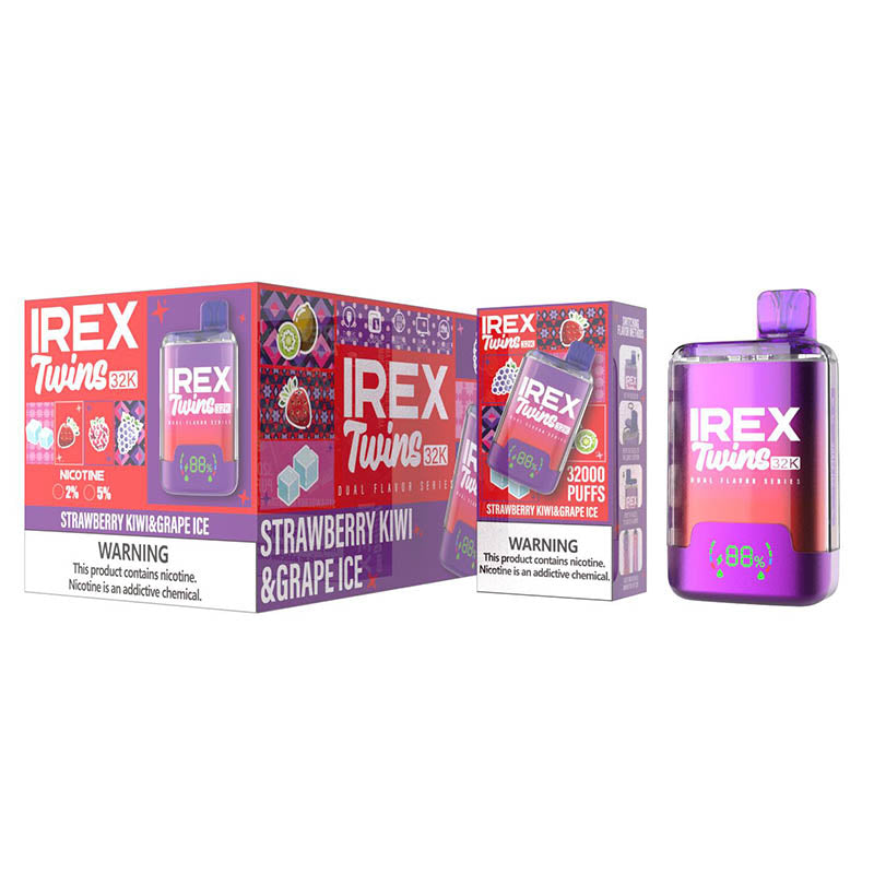 IREX TWINS 40000 Puffs Dual Flavors Disposable Vape