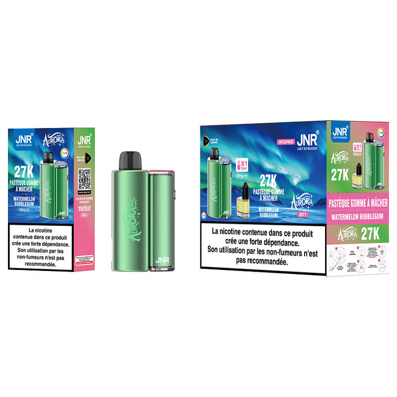 JNR Aurora 30000 Puffs Prefilled Disposable Vape