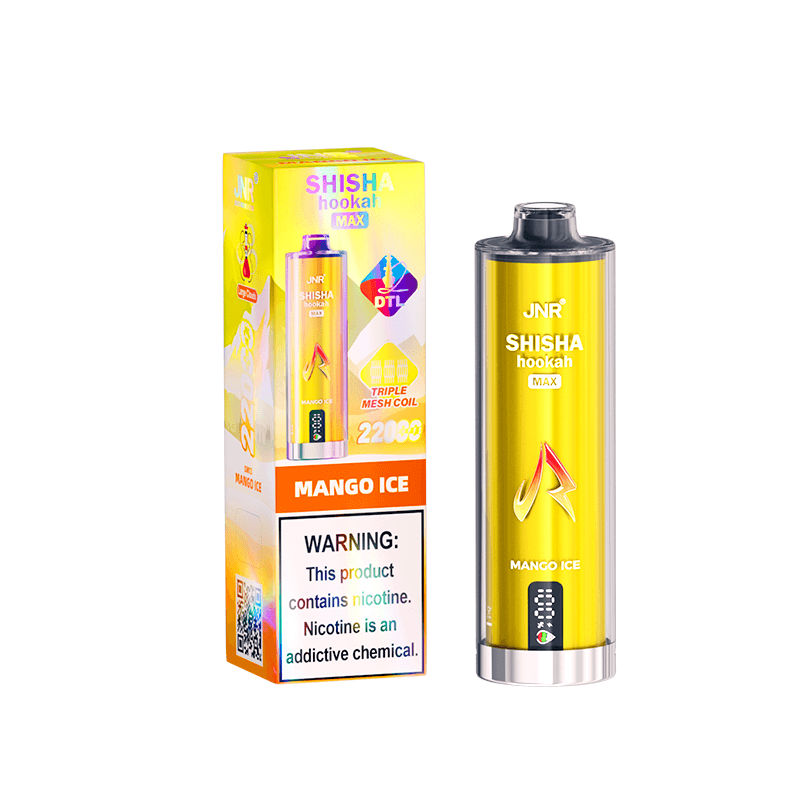 JNR Shisha Hookah Max 22000 Puffs Monouso Vape