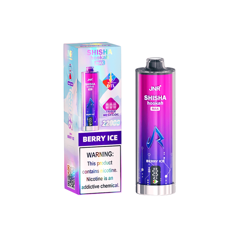 JNR Shisha Hookah Max 22000 Puffs Monouso Vape