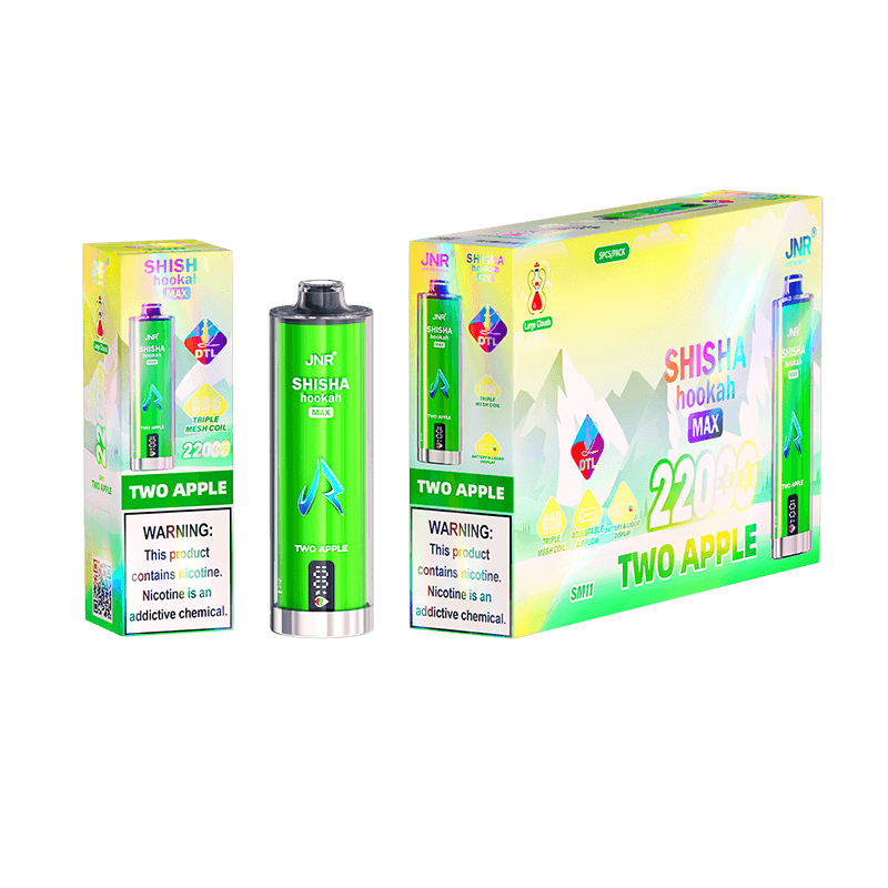 JNR Shisha Hookah Max 22000 Puffs Monouso Vape