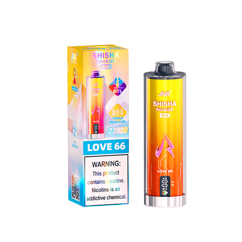 JNR Shisha Hookah Max 22000 Puffs Monouso Vape