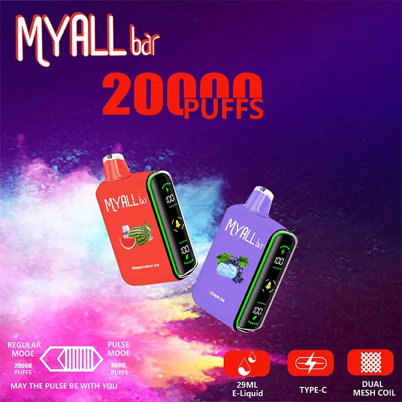 MYALL Bar 20000 Puffs Vape monouso