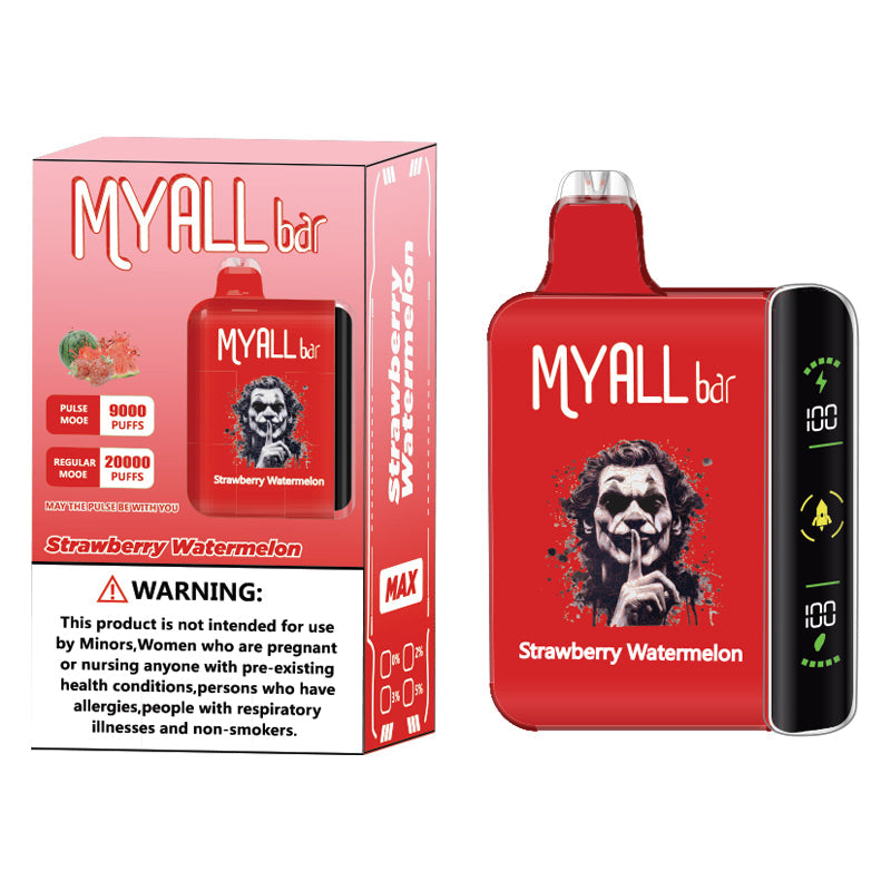 Fragola Anguria MYALL Bar 20000 Puffs Monouso Vape
