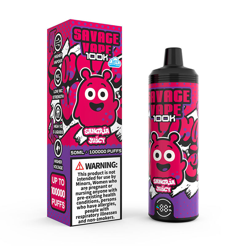 Savage 100000 Puffs Disposable Vape