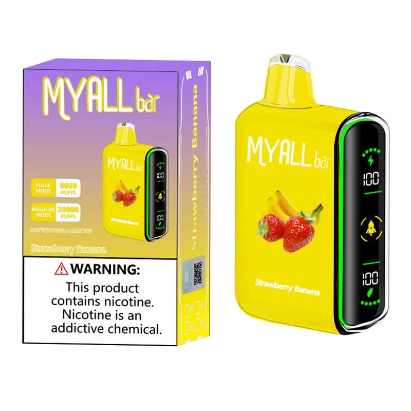 Fragola Banana MYALL Bar 20000 Puffs Monouso Vape