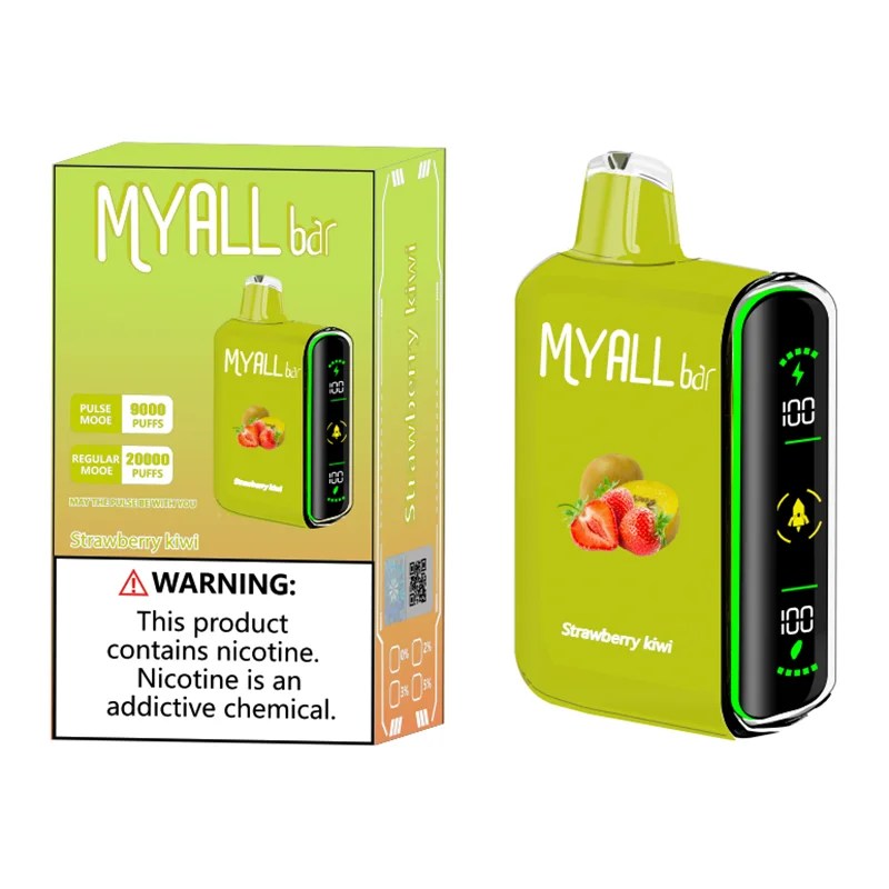Fragola kiwi MYALL Bar 20000 Puffs Monouso Vape