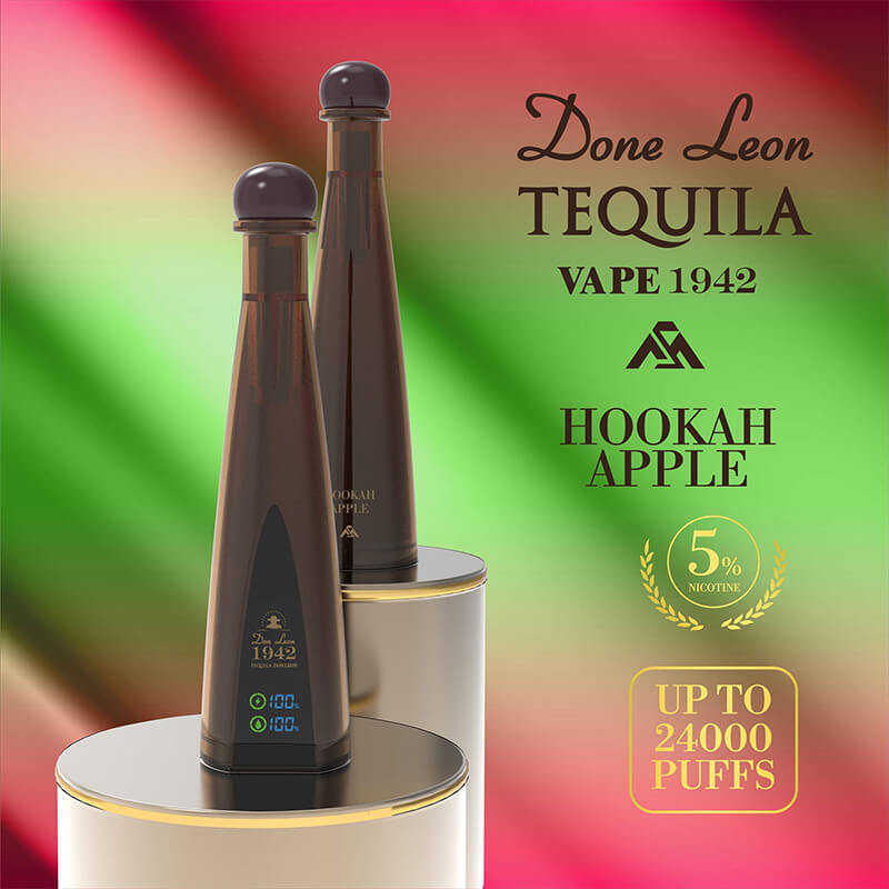 TEQUILA 24000 Puffs Disposable Vape Brown Color