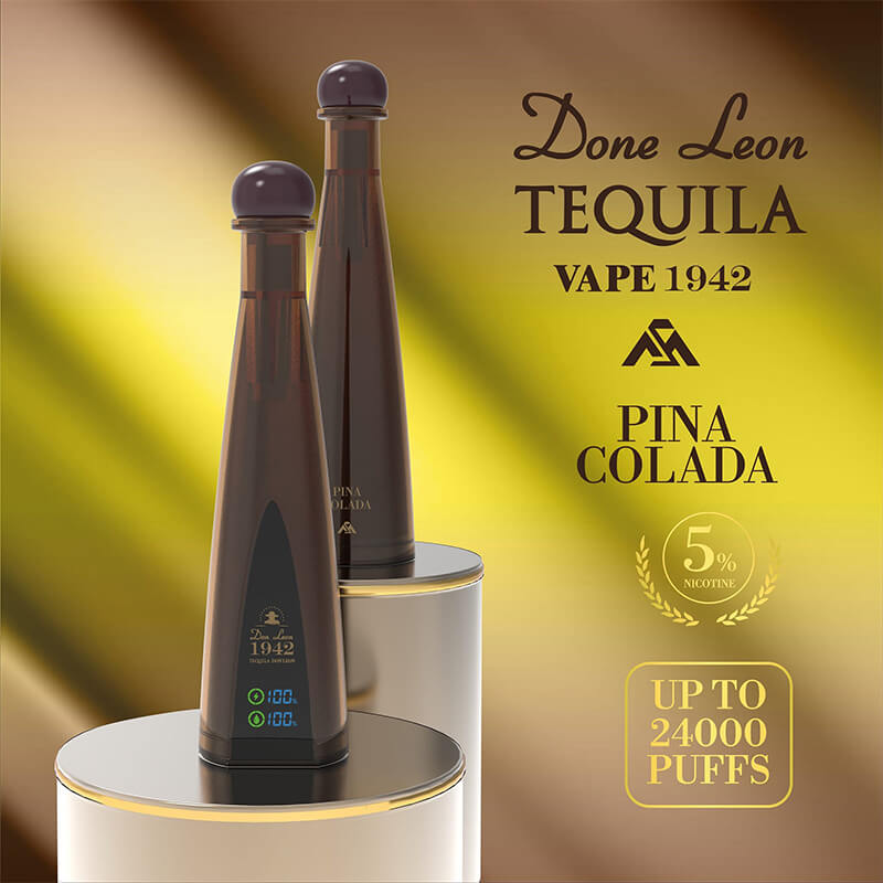 TEQUILA 24000 Puffs Disposable Vape Brown Color