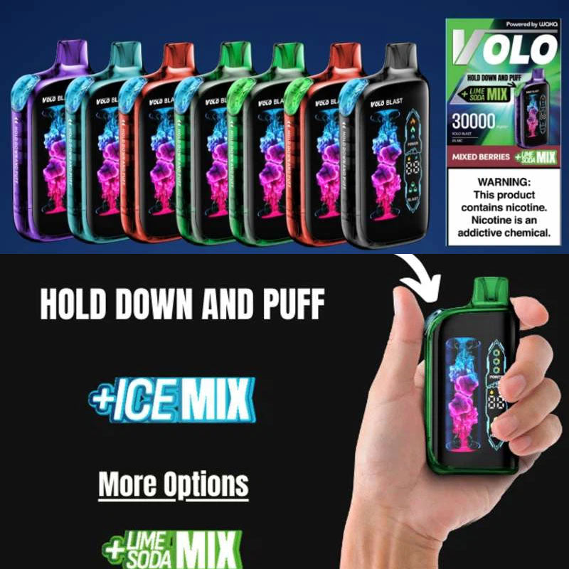 Waka Volo Blast 30000 Puffs Disposable Vape