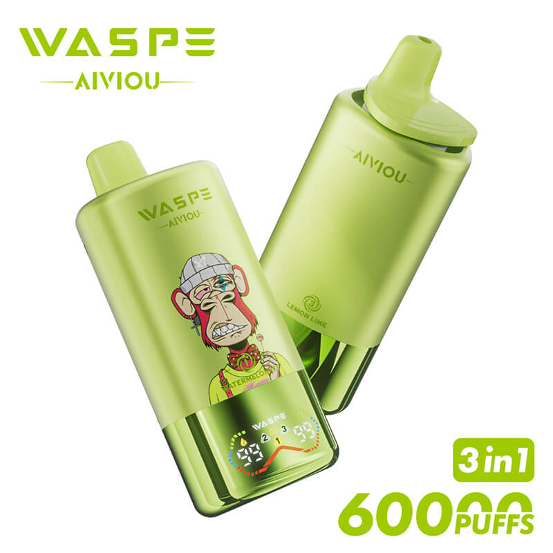 WASPE 60000 Puffs 3 in 1 Triple Flavors Disposable Vape