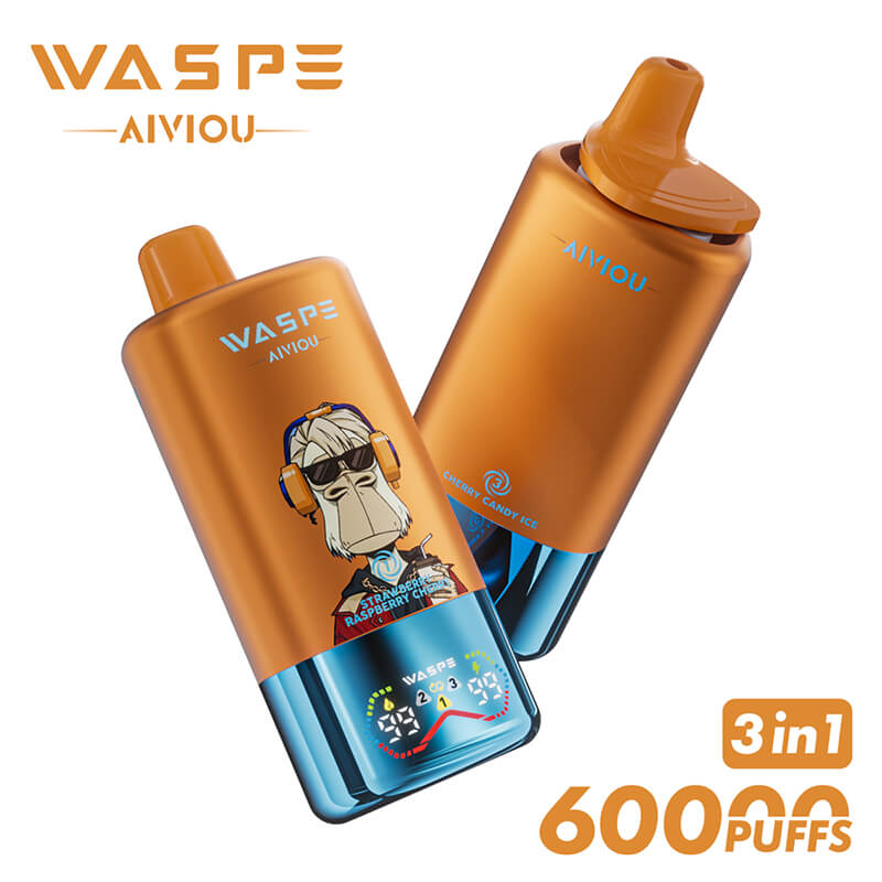 WASPE 60000 Puffs 3 in 1 Triple Flavors Disposable Vape