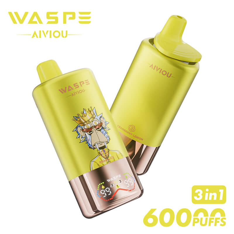WASPE 60000 Puffs 3 in 1 Triple Flavors Disposable Vape
