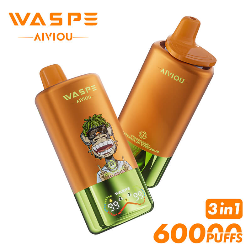 WASPE 60000 Puffs 3 in 1 Triple Flavors Disposable Vape